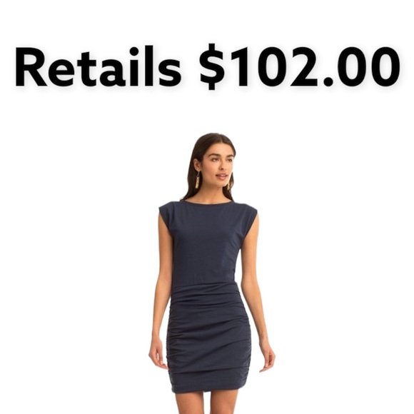 SYNERGY Med recycled poly Miranda dress NWT - Picture 2 of 7